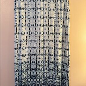 a.n.a Blue and White Patterned Skirt